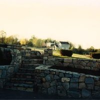 Natursteinmauer 